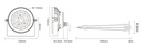 MiLight FUTC02ZR 9W RGB+CCT LED Garden Light (Zigbee 3.0 + 2.4G) - Image 7