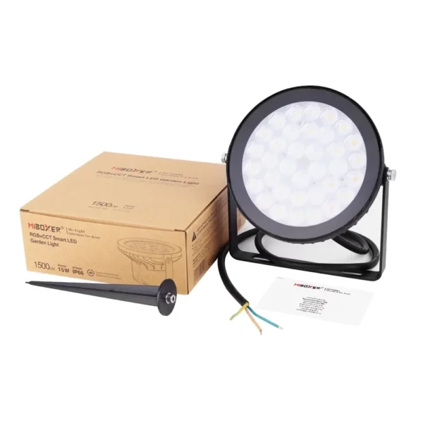 Mi-Light FUTC03 9W RGB+CCT LED Garden Light (2.4G) - Image 5