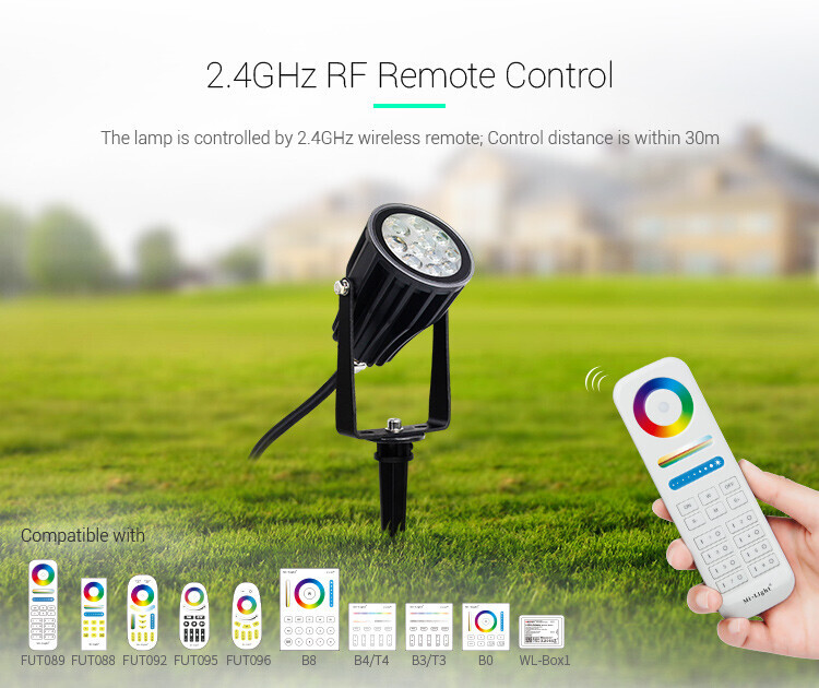 Mi-Light FUTC04ZR Garden light 6W RGB+CCT (Zigbee 3.0 + 2.4G) - Image 7