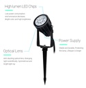 Mi-Light FUTC04ZR Garden light 6W RGB+CCT (Zigbee 3.0 + 2.4G) - Image 9