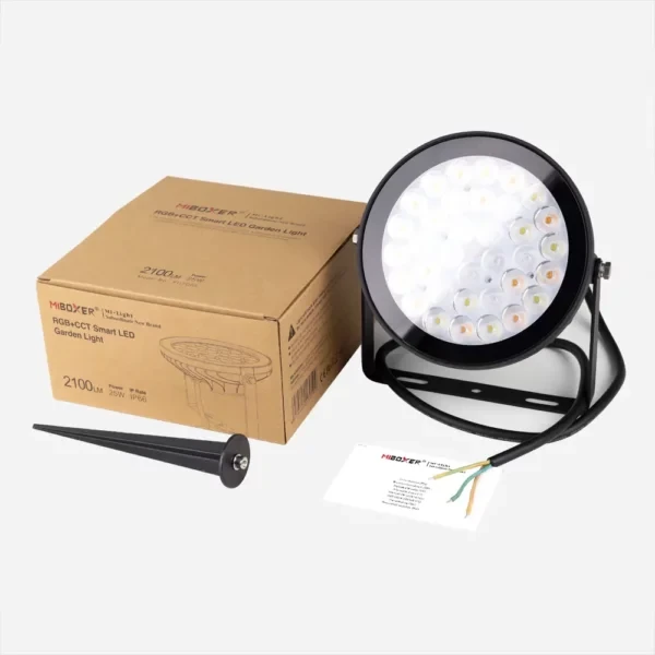 Mi-Light FUTC05 25W RGB+CCT LED Garden Light (2.4G) - Image 5