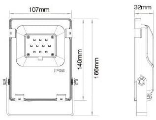 Mi-Light FUTT05 10W RGB+CCT Floodlight - Image 11