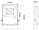Mi-Light FUTT05 10W RGB+CCT Floodlight - Image 11
