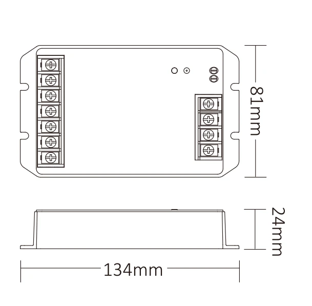 Mi-Light HZ2 2 in 1 LED Controller 30A (Zigbee 3.0+2.4G) - Image 7