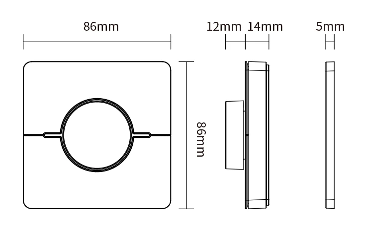 Mi-Light K0 Rotating CCT Scene Remote (2.4GHz) - Image 5