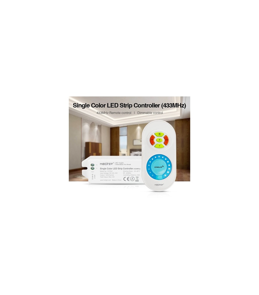 Mi-Light LED CCT RF 12 / 24V controller + remote control FUT040 - Image 4