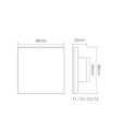 Mi-light P2 Panel Controller, color temperature (2.4G) - Image 4
