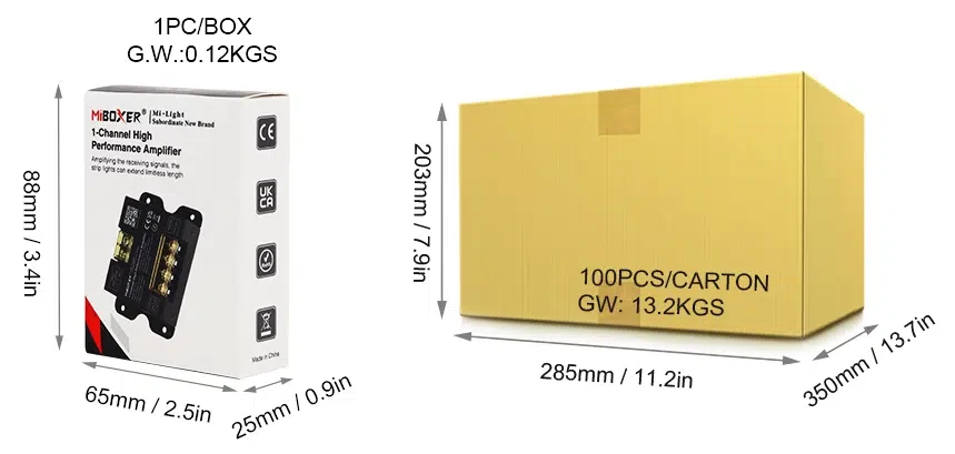 Mi-Light PA1 1-Channel High Performance Amplifier - Image 4