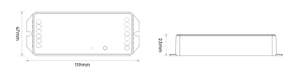 Mi-Light PR2 2 in 1 LED Controller Max 20A (2.4GHz + PUSH) - Image 3