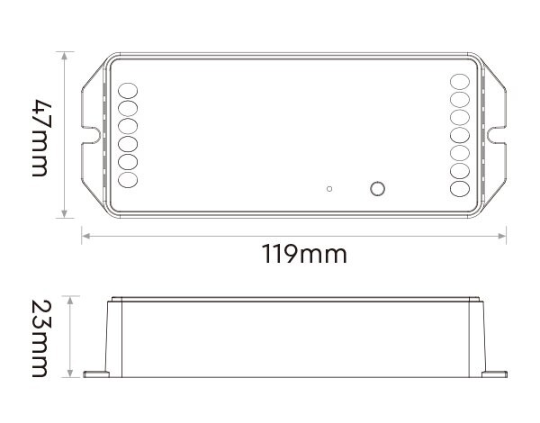 Mi-Light PW2 2 in 1 LED Controller Max 20A (WiF i+ 2.4G + Push) - Image 3