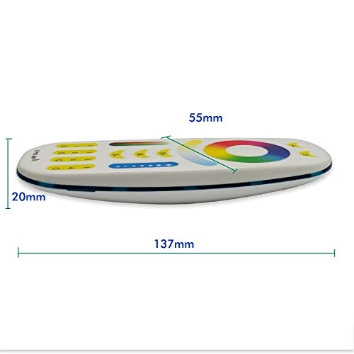 Mi-Light RGB + CCT RF remote control 4-zone FUT092 - Image 5