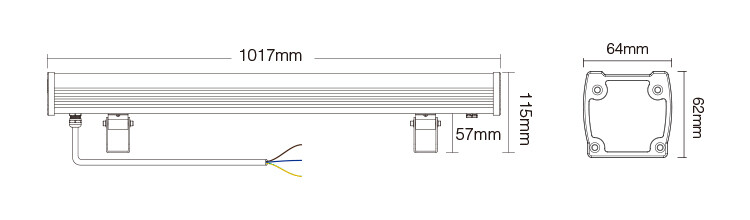 Mi-Light RL1-24 24W RGB+CCT LED Wall Washer Light (2.4G) - Image 4