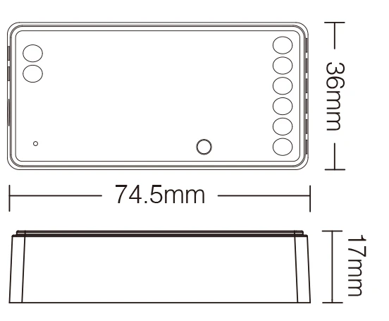 Mi-Light SZ5 5 in 1 LED Controller (Zigbee 3.0+ 2.4G) - Image 4
