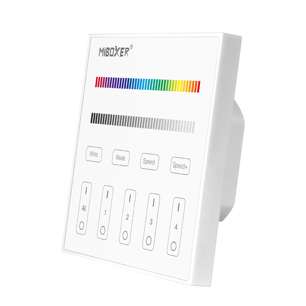 Mi-light T3 RGB/RGBW wall controller touchpanel 4 zones 2.4Ghz 230V - Image 2