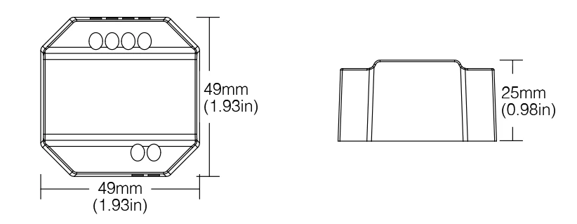 Mi-Light TRI-C1WR AC Triac Dimmer (WiFi + 2.4G + Push) - Image 7