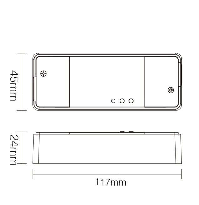 Mi-Light TRI-PW 500W AC Triac Dimmer (WiFi + 2.4GHz + Push) - Image 6