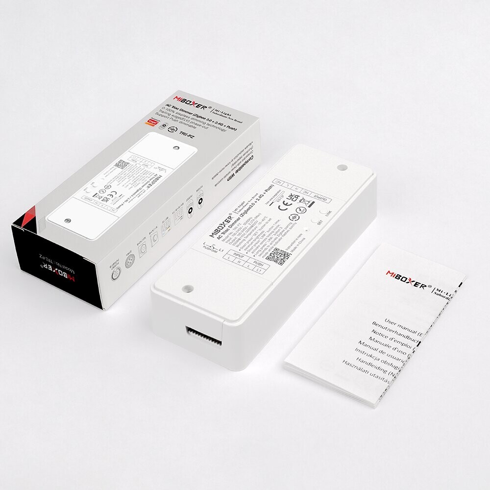 Mi-Light TRI-PZ 500W AC Triac Dimmer (Zigbee 3.0 + 2.4GHz + Push) - Image 3