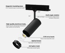 Mi-Light TS5-30W-ZR 30W RGB+CCT Track Spotlight White (Zigbee 3.0 + 2.4G) - Image 3
