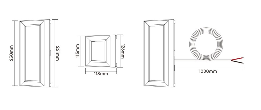 Mi-Light WA5-09S-ZL wall lamp 9W RGB+CCT DC24V (Zigbee 3.0) - Image 5