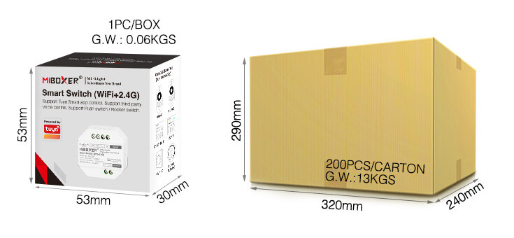 Mi-Light WL-SW1 Smart Switch (WiFi+2.4G) - Image 9