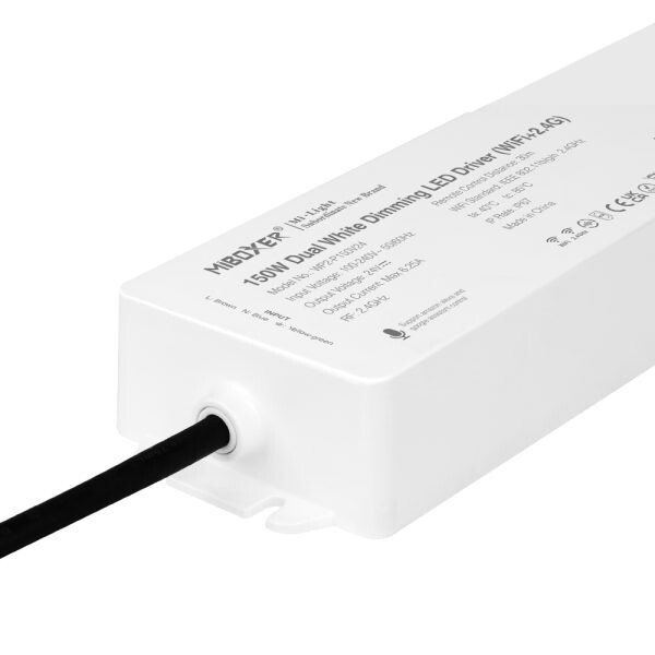 Mi-light WP2-P150V24 150W Dual White Dimming LED Driver IP67 (WiFi+2.4G) - Image 2