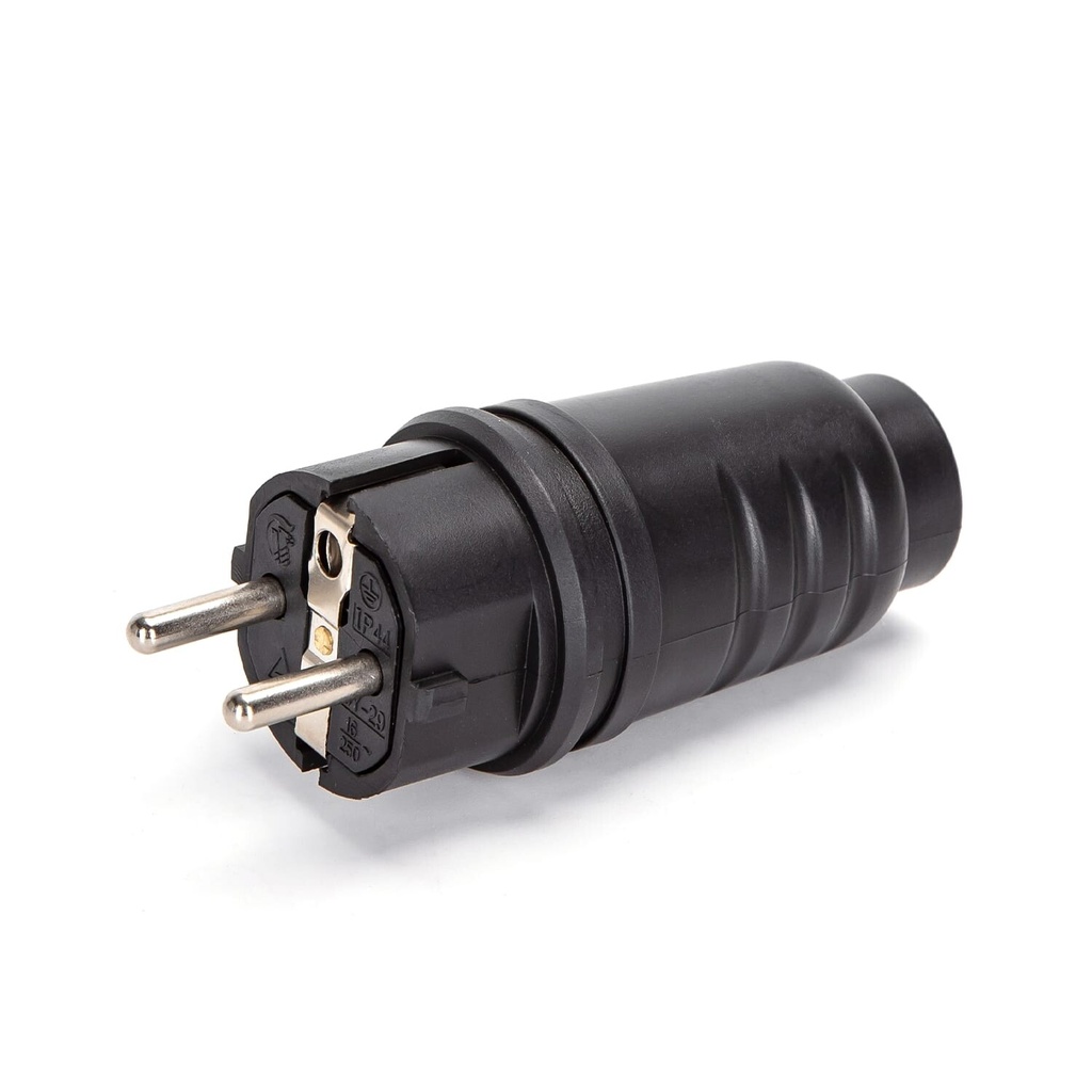 16A wirable plug, black - Image 2