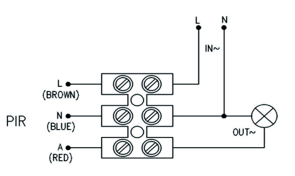 Motion detector with IR detector 180° - Image 2