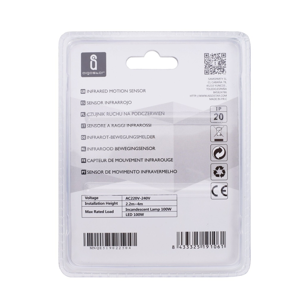 Motion detector with IR detector slim - Image 13