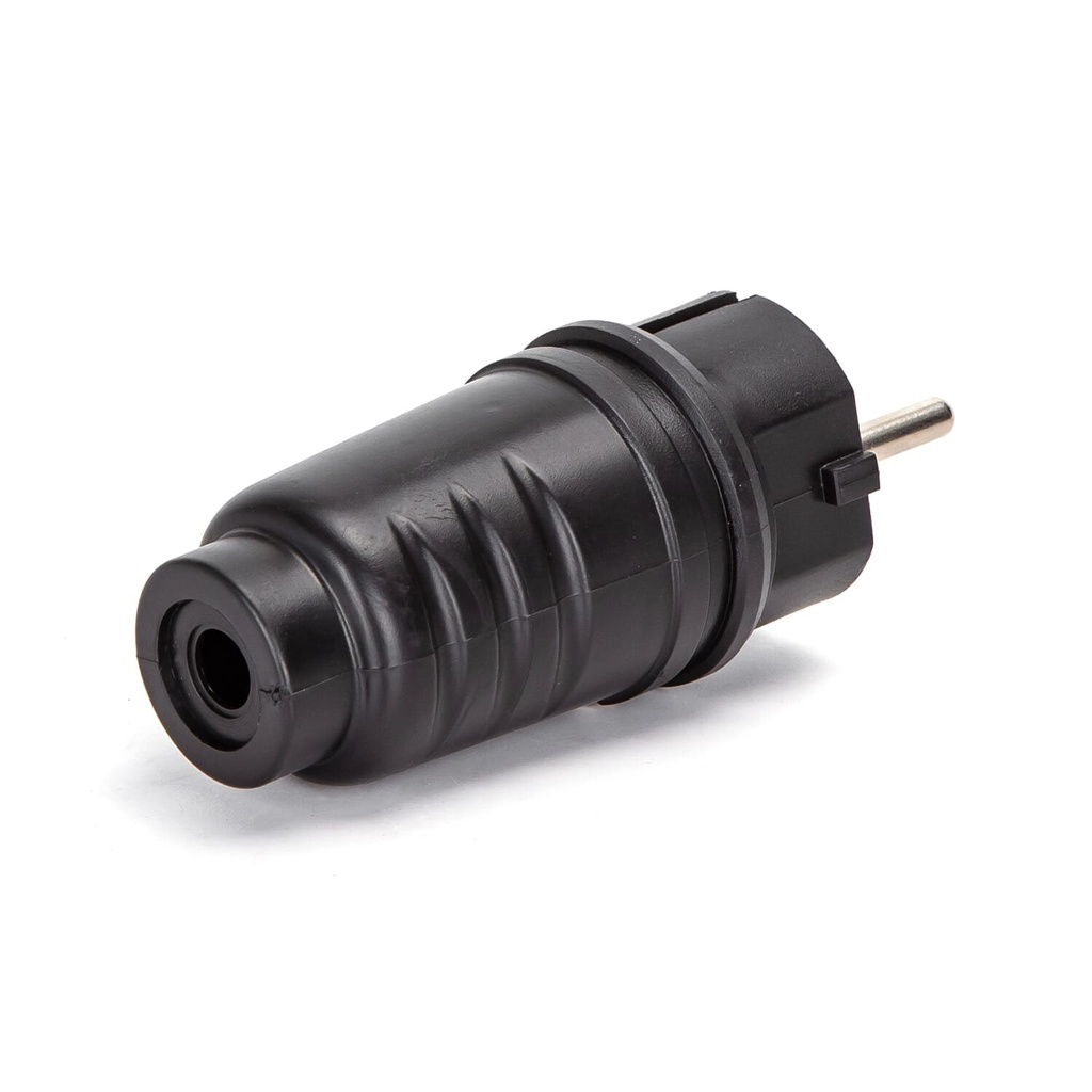 16A wirable plug, black - Image 3