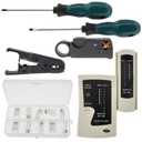 Network tester and tool set 10 parts - Image 3