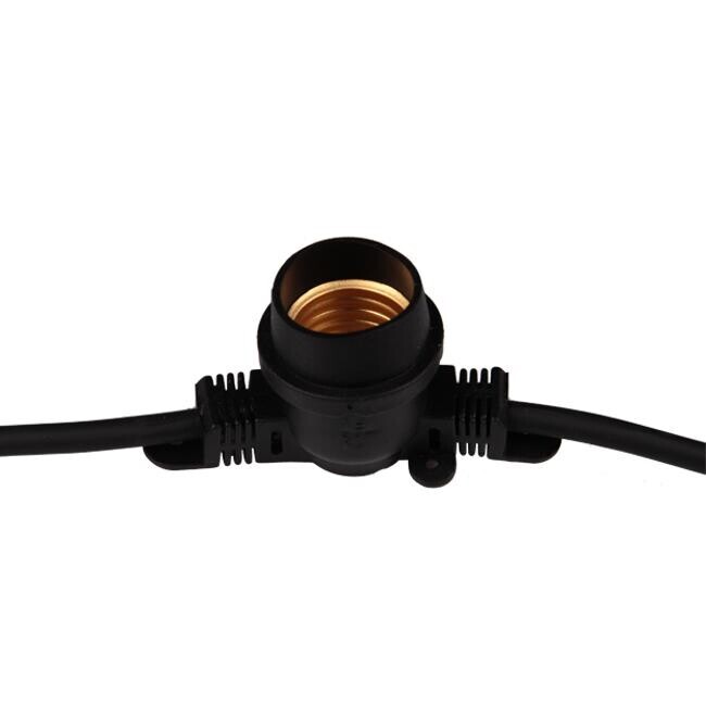 Outdoor E27 String 15m 15 sockets - Image 3