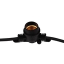 Outdoor E27 String 15m 15 sockets - Image 3