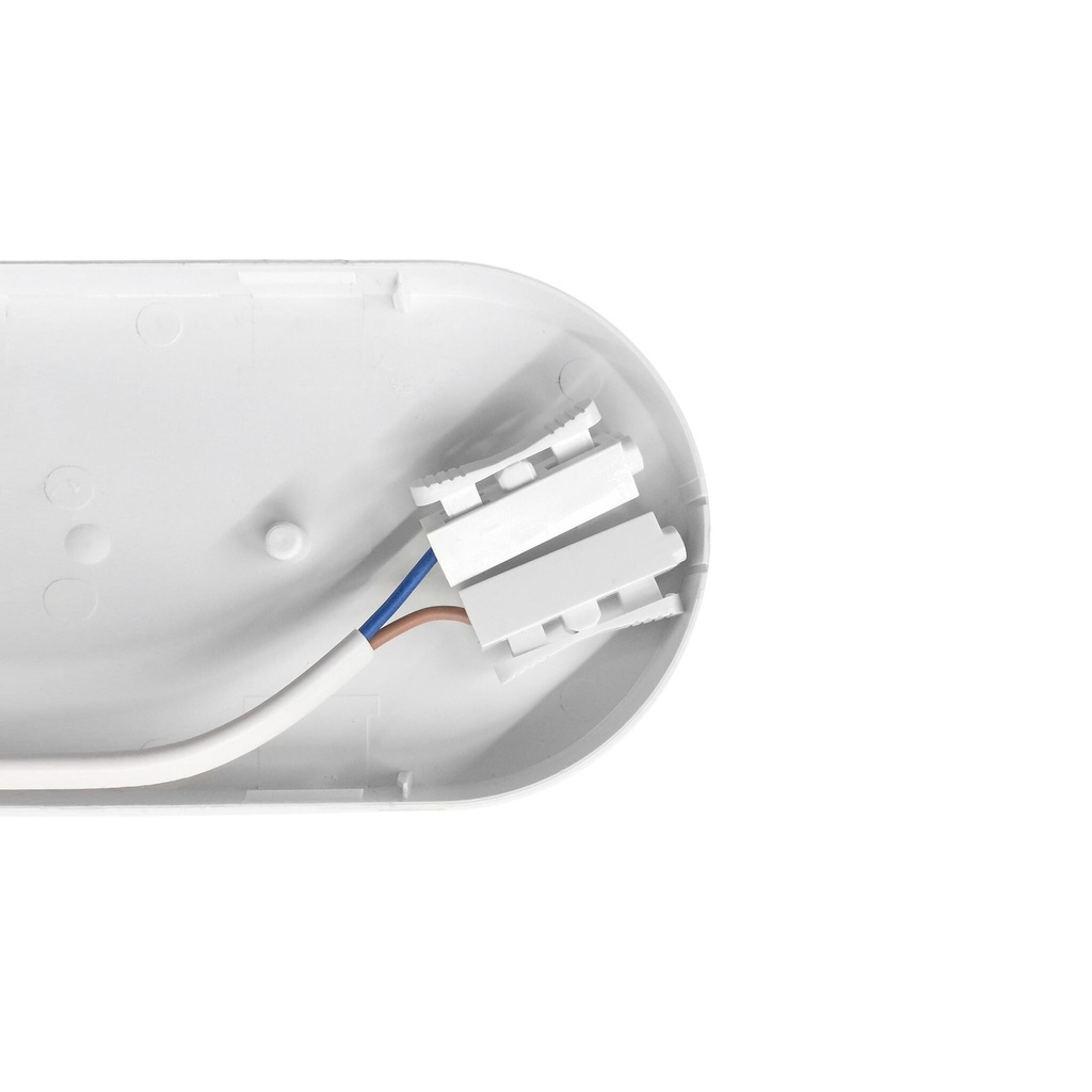 Oval LED ceiling/wall lamp with IP54 20W 4000K PIR sensor - Image 6