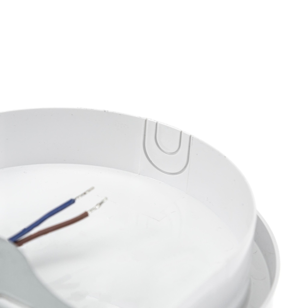 Oval LED ceiling/wall lamp with IP54 20W 4000K PIR sensor - Image 8