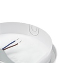 Oval LED ceiling/wall lamp with IP54 20W 4000K PIR sensor - Image 8