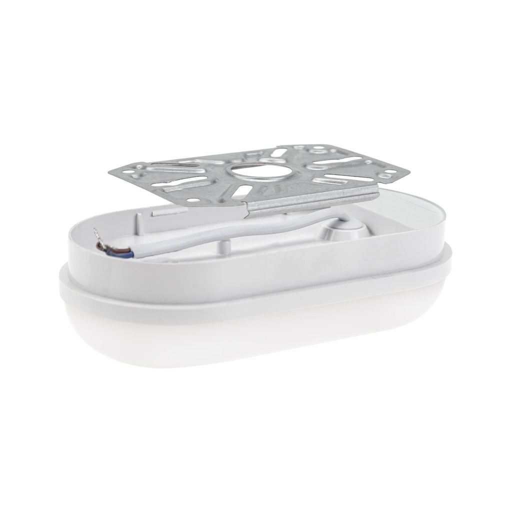 Oval LED ceiling/wall lamp with IP54 8W 4000K - Image 4