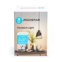 Pendant light with iron frame, E27 - Image 7