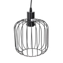 Pendant light with iron frame, E27 - Image 2