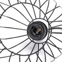 Pendant light with iron frame, E27 - Image 4