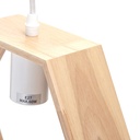 Pendant light with wooden frame, E27 - Image 4