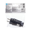 16A wirable plug, black - Image 5