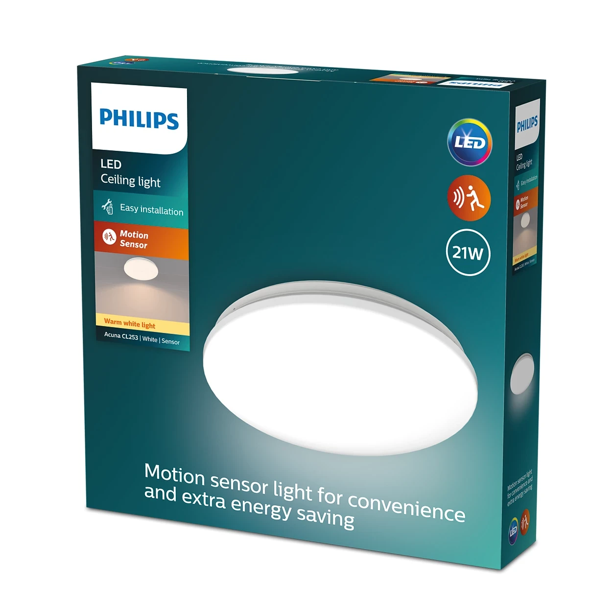 Plafond Acuna 21W 2500lm 2700K Sensor 34,5cm - Image 2
