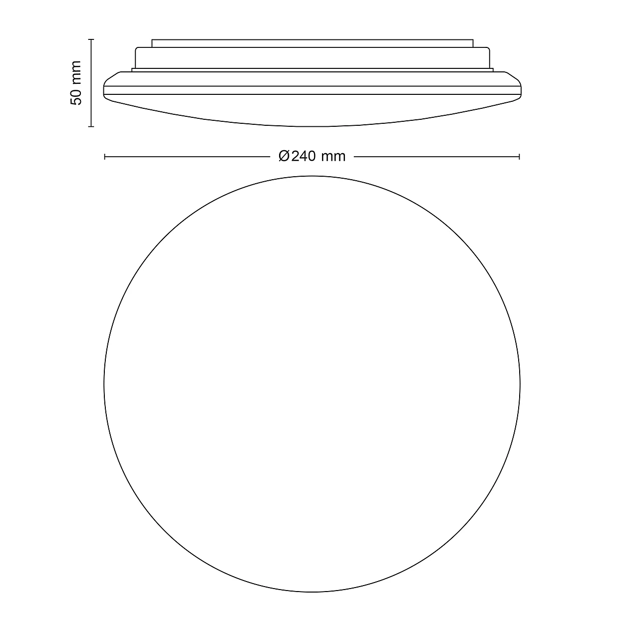 Plafond Moire 10W 1100lm 4000K 15000h - Image 3