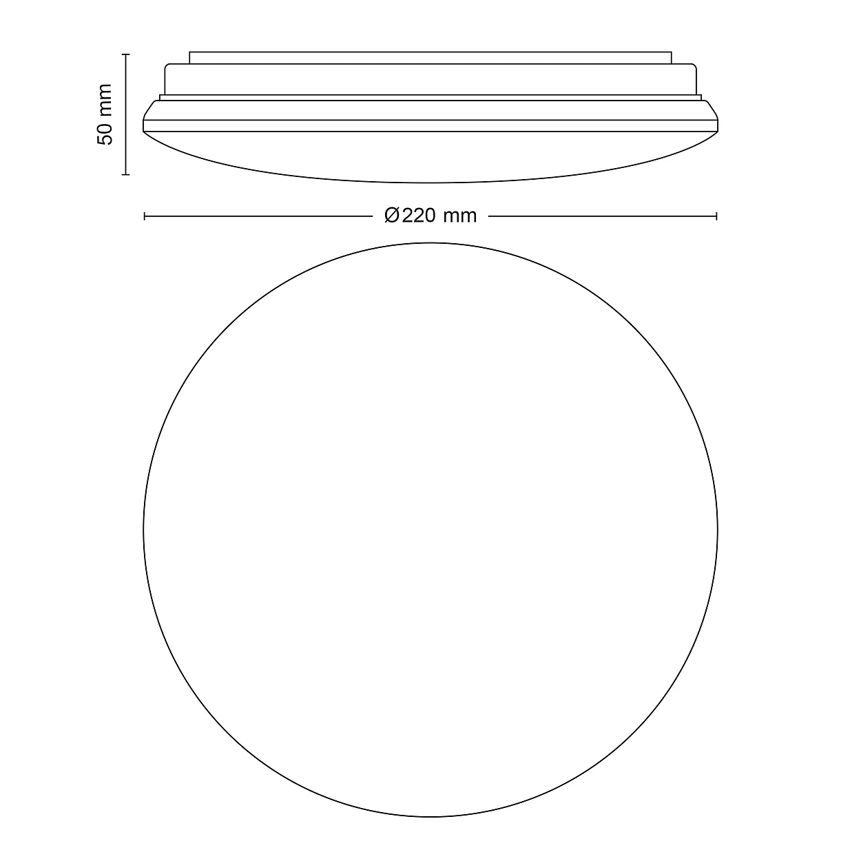 Plafond Moire 6W 640lm 4000K 15000h - Image 3