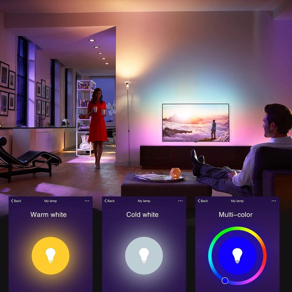 Polaris E27 10W Tuya WiFi RGB+CCT - Image 5