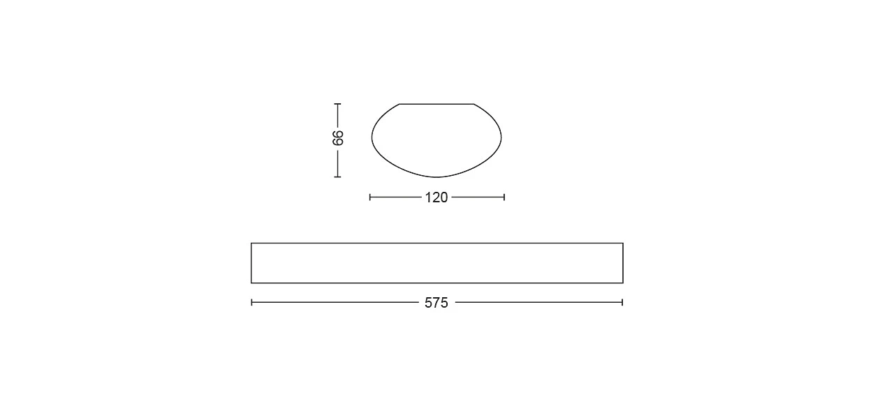 Projectline Batten 60cm 4000K 2350lm - Image 4