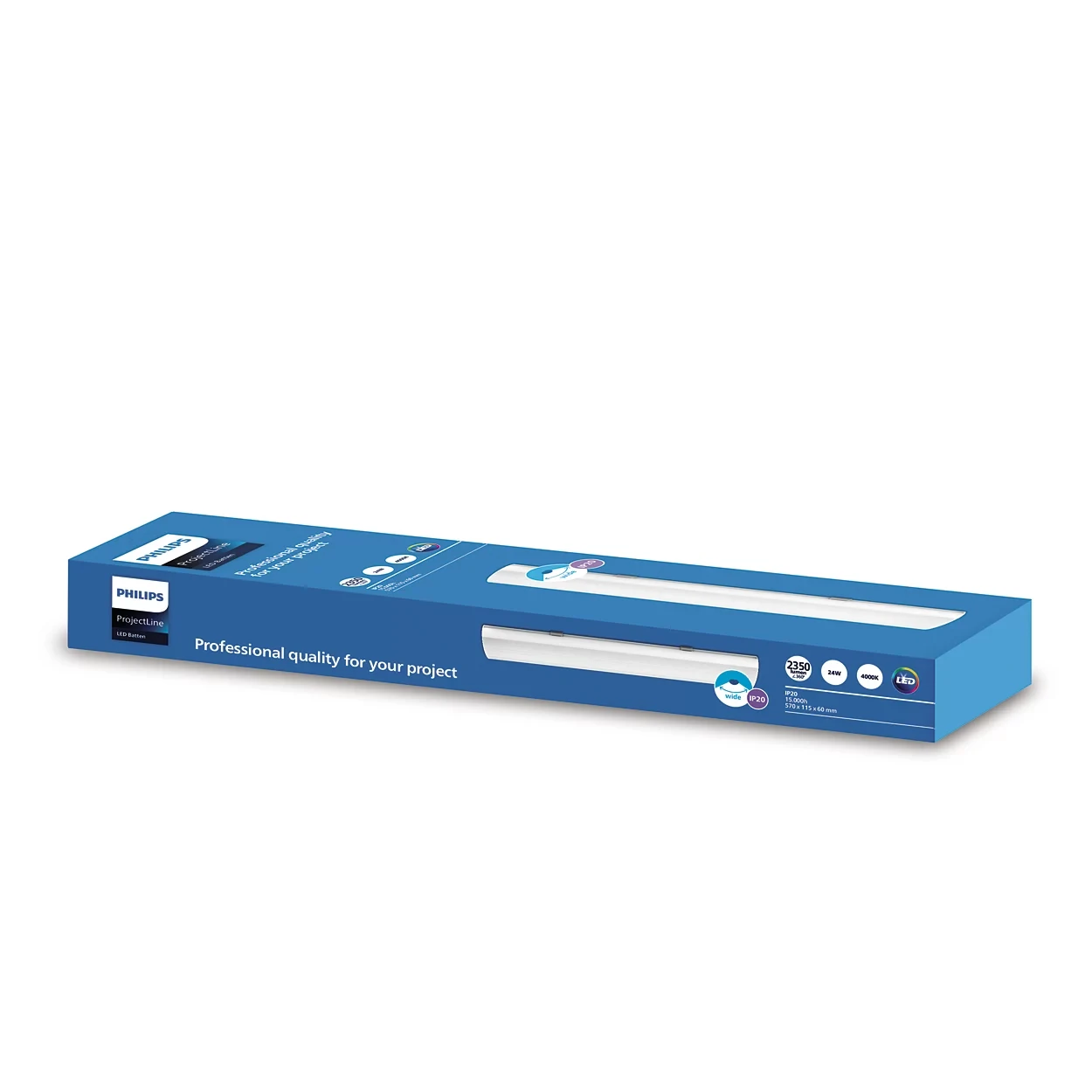 Projectline Batten 60cm 4000K 2350lm - Image 5