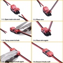 Quick connection for cable - 300V - 9A - Image 2