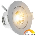 Recessed LED spotlight IP54 dim to warm, white 55mm - Image 5