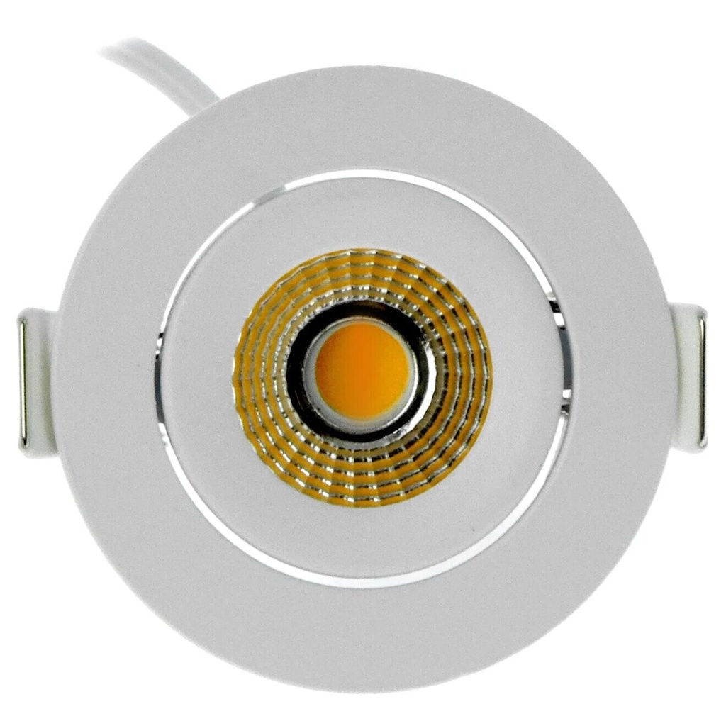 Recessed LED spotlight IP54 dim to warm, white 55mm - Image 7